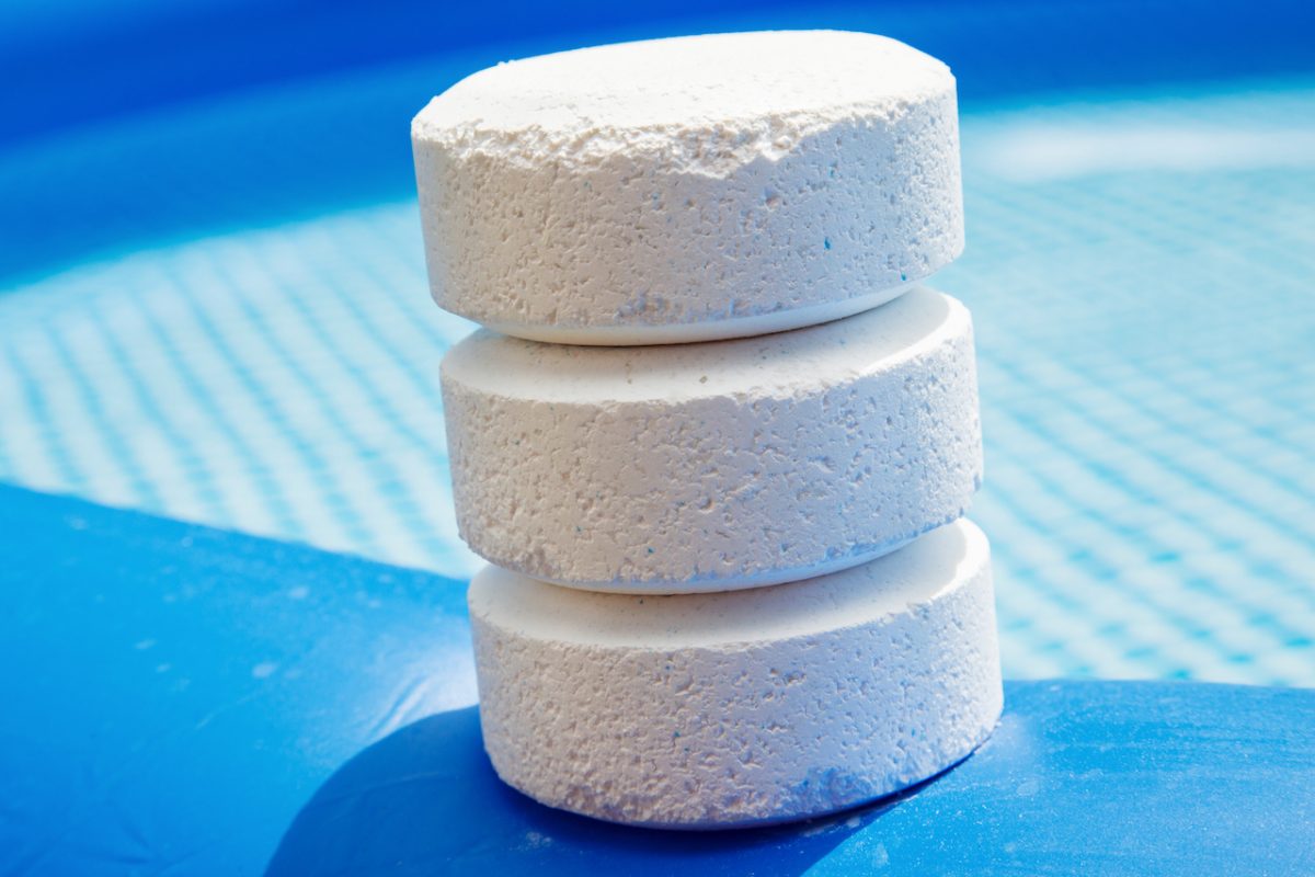 Swimming Pool Skimmer Why you should never put chlorine tablets