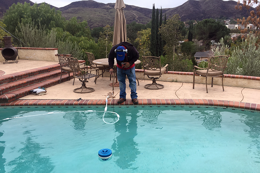 Bond Beam Break Leak Detection
