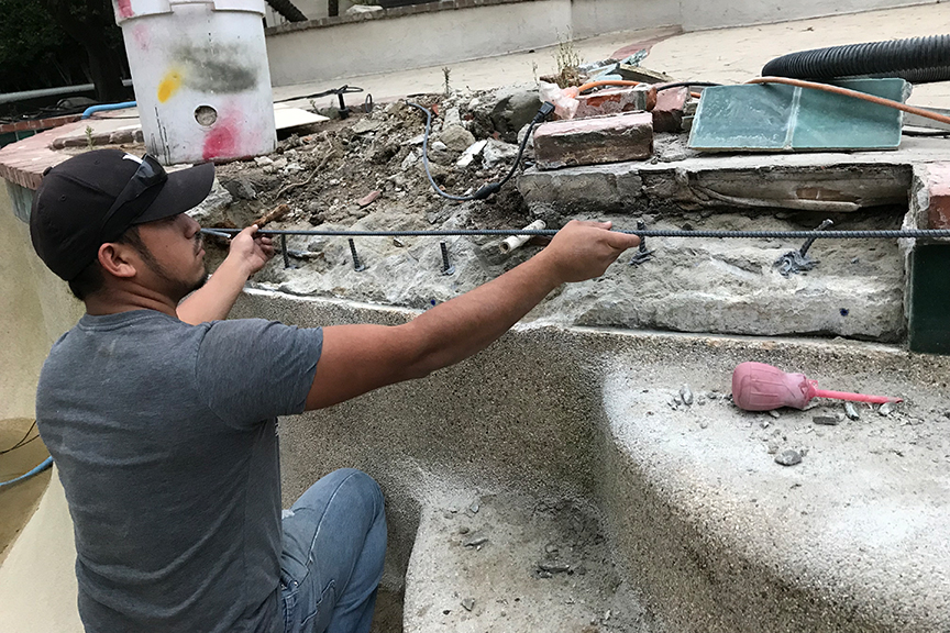 Bond Beam Repair