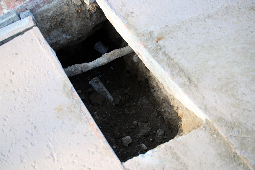 Pipe Through Wall