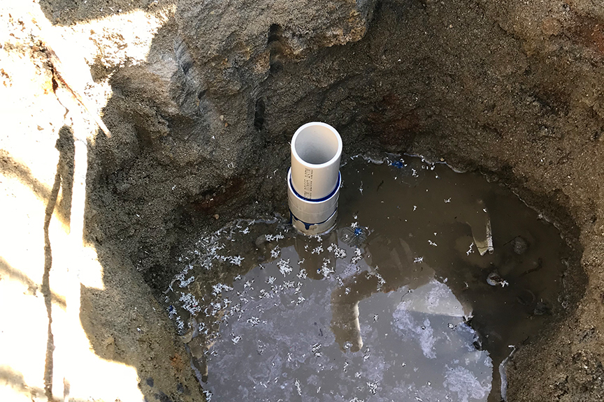 Staple and Skimmer Installation