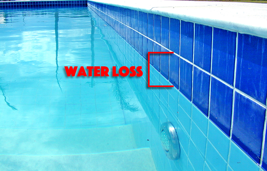 Leak In Your Pool Noticeable Water Loss