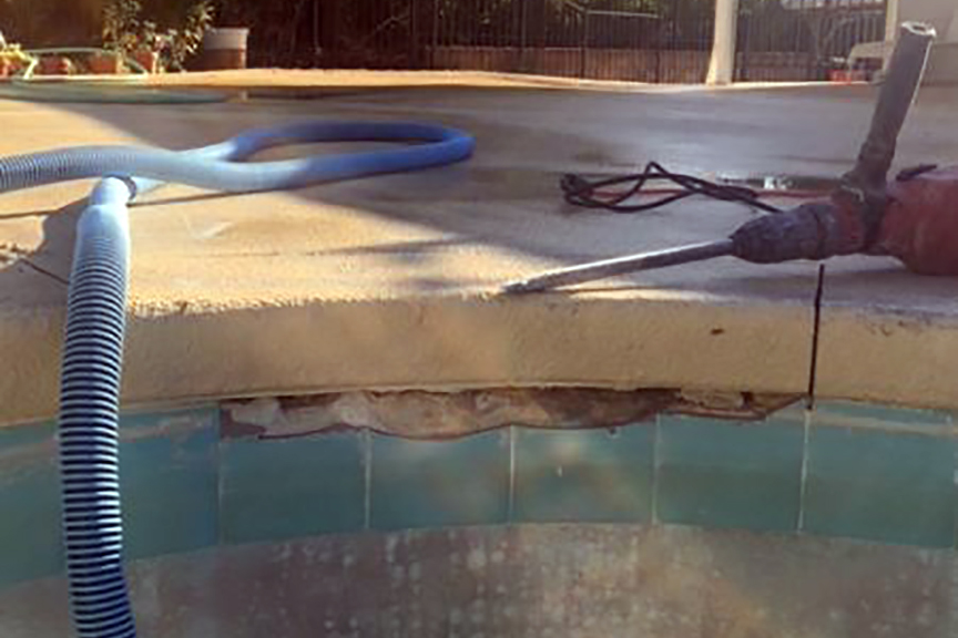 Swimming Pools Leak - Call CalTEch for leak detection and repair.