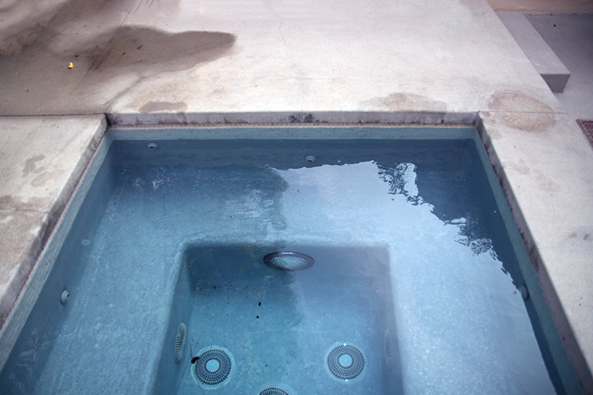 Leak Behind A Spa Wall